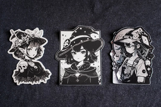 Eternal coven - Witches through time CHROME sticker pack