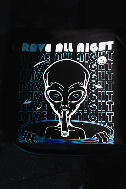 Rave all night Hoodie