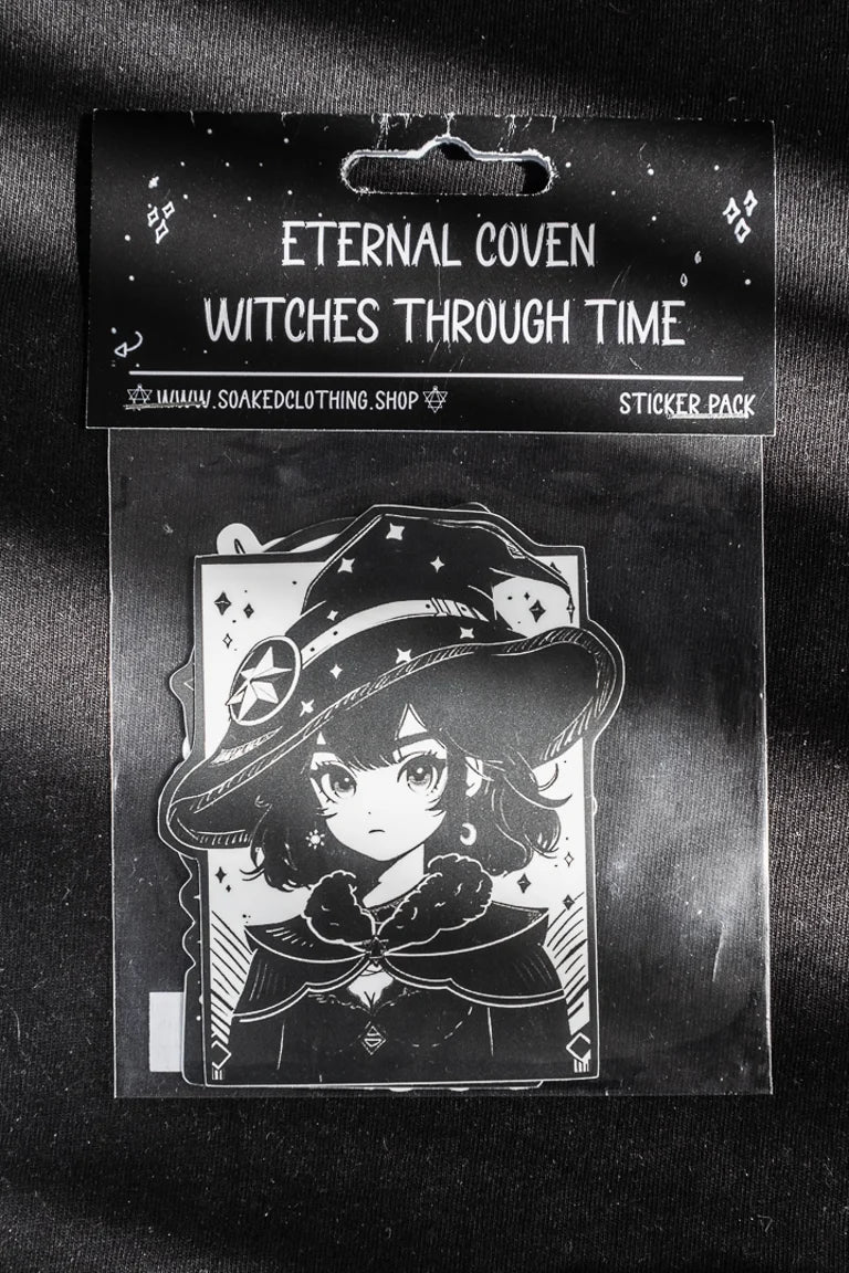 Eternal coven - Witches through time Vinly sticker pack [5P]