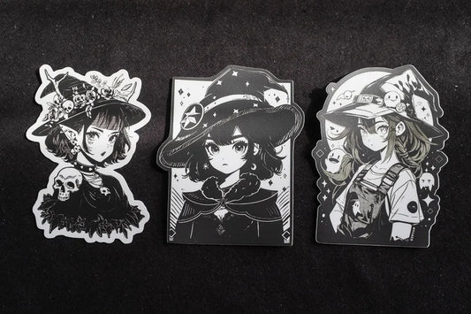 Eternal coven - Witches through time Vinly sticker pack [5P]