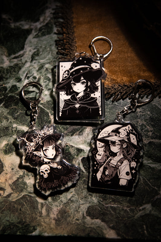 Witches Keychain combopack