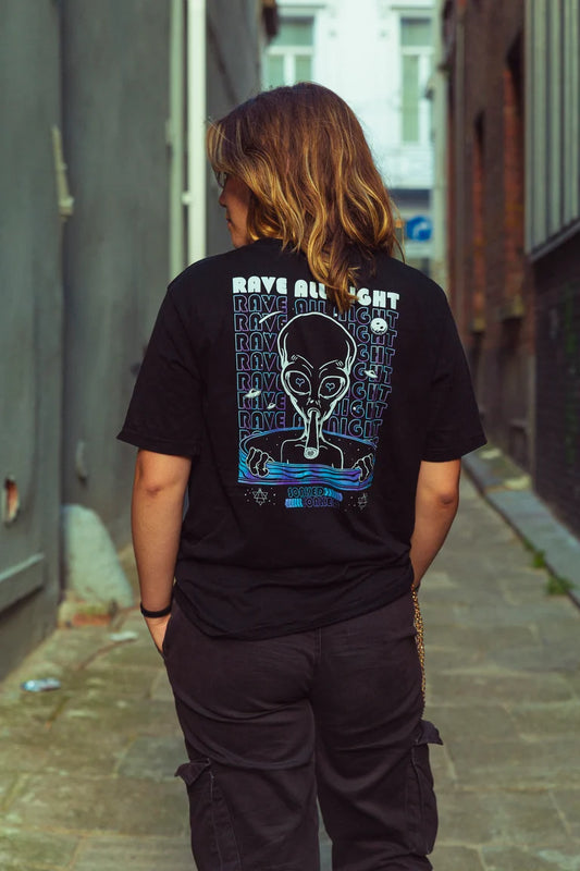 Rave all night T-shirt