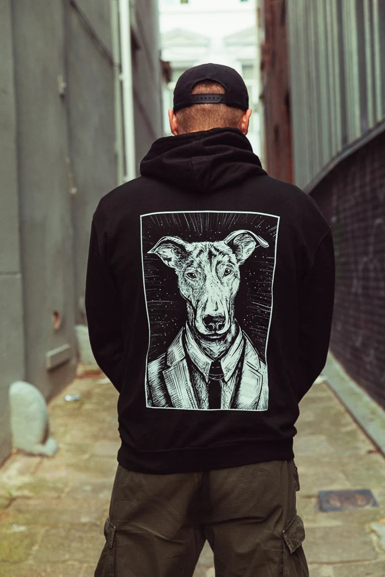 The friendly canine Hoodie