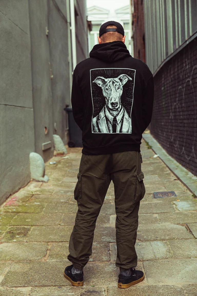 The friendly canine Hoodie