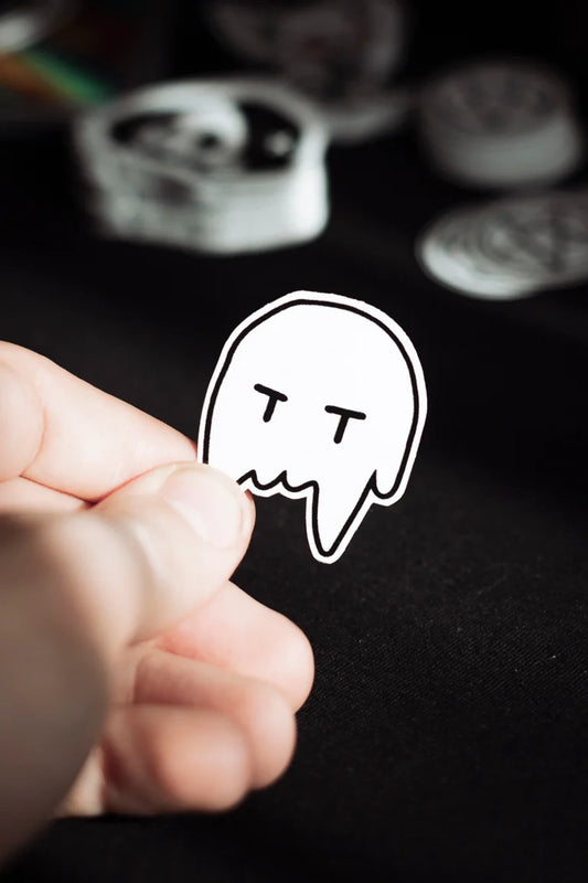 Ghostie sticker