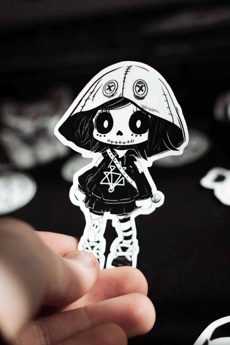 Roxxie Matte sticker