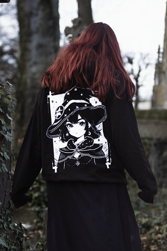 Medieval astrologer witch Hoodie