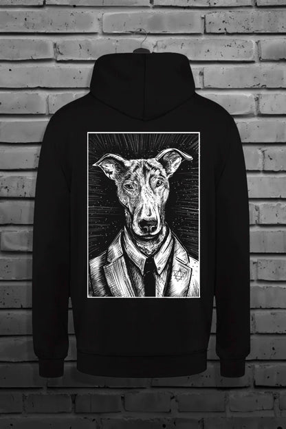 The friendly canine Hoodie